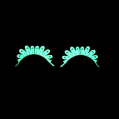 MYLASHES Strip lashes - Glow in the dark