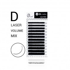 BL Lashes LASER VOLUME D-curl MIX