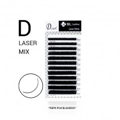 BL Lashes LASER  D-curl MIX