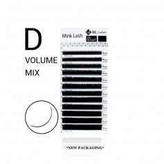 BL Lashes Volume D-curl MIX