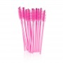 Mascara borstels ROZE (50 stuks)