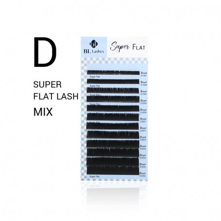 Blink Super Flat Lashes Mat D-curl MIX