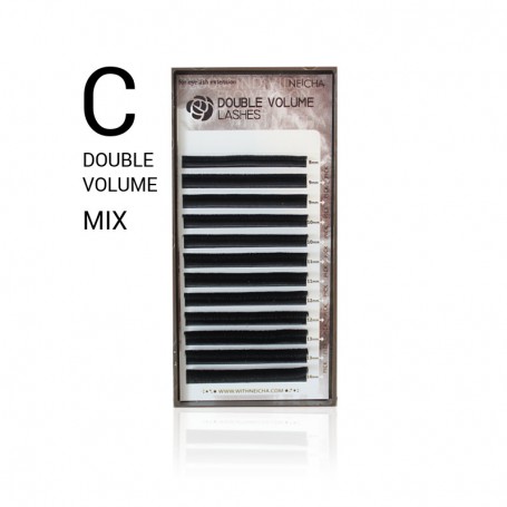 Neicha DOUBLE VOLUME Lashes C-krul MIX