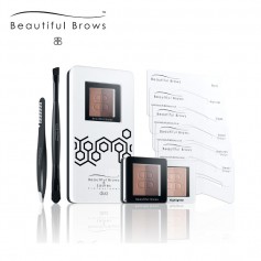 Beautiful Brows Duo Eyebrow Kit - Castanho Claro/Médio