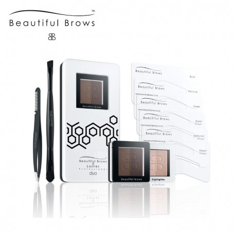 Beautiful Brows Duo Eyebrow Kit - Castanho Escuro/Chocolate