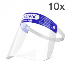 Face Shield with foam - 10 pieces