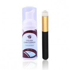 Neicha Eyelash Foam Cleanser 40ml + Brush