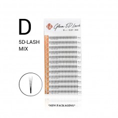 BL LASHES 5D-LASH D MIX