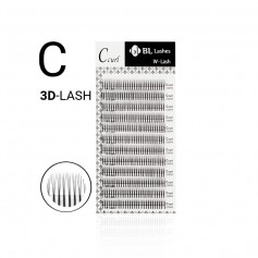 BL Lashes 3D W-Lash C-krul dikte 0.20mm