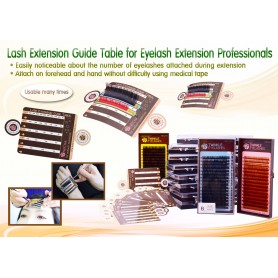 Neicha Lash Extension Guide Table (5pcs)